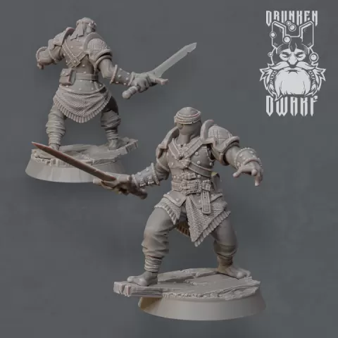 slime people fighter by DrunkenDwarf