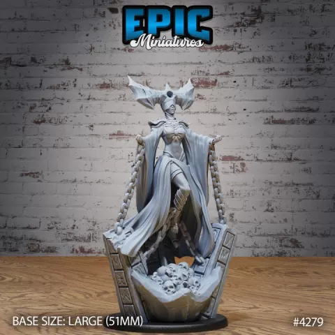 Cult Goddess / Female Deity / Astral Nightmare Ruler / Cosmic Dream Weaver / Planar Overlord by Epic-Miniatures