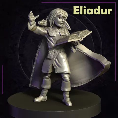 Eliadur - Wizards Apprentice by Dark-Platypus Studio