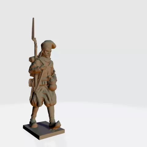 Napoleonic Wars Ottoman "Nizam I Cedid" Infantry in Campaign Dress by James