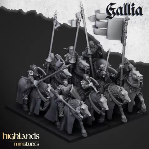 Young Knights of Gallia - Highlands Miniatures by Highlands Miniatures