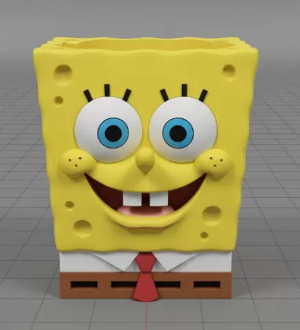 Spongebob flower pot