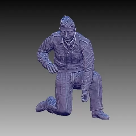 UK RAF Ground Crew FigRAF1026
