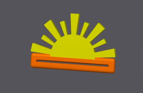 Rising Sun - Toothpaste Squeezer - studio WES
