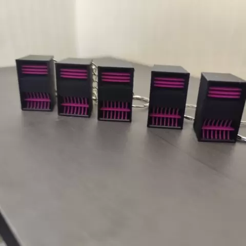 porté clé réplique enceinte 18 pouce