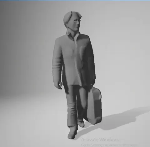 man walking briefcase 03 - xhobby1