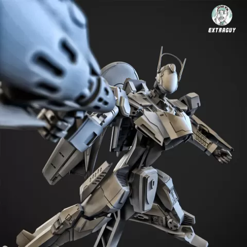 RXG-25 Combattroid 100mm (approx. Height) by Extra Guy