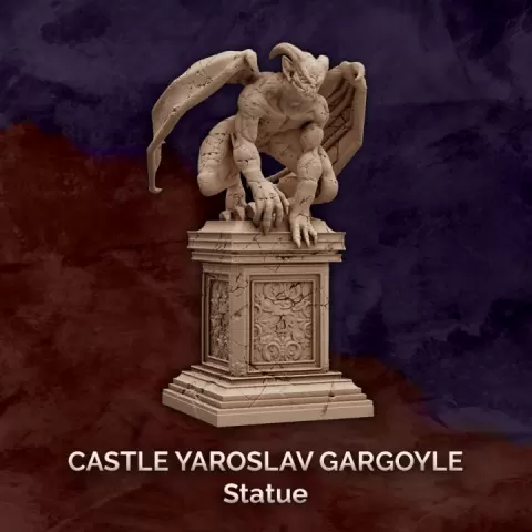 Statue Gargoyle by Artificers_Mini
