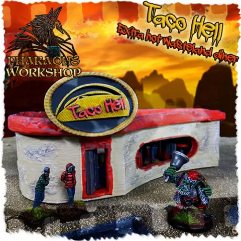 Taco Hell Wasteland Diner - Full project by Pharaoh's Workshop
