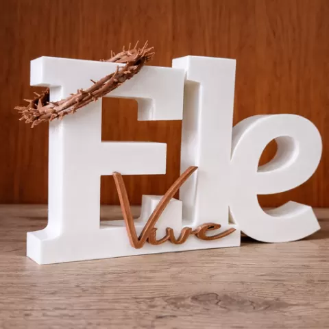 He Lives Sign