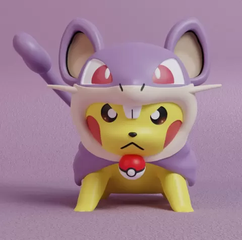 Pokemon - Pikachu Cosplay Ratatta