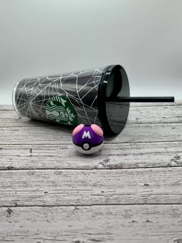Master Ball Straw Topper