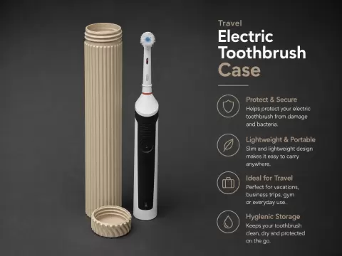 Travel Electric Toothbrush Case | EDC