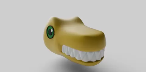 Smiling Agumon