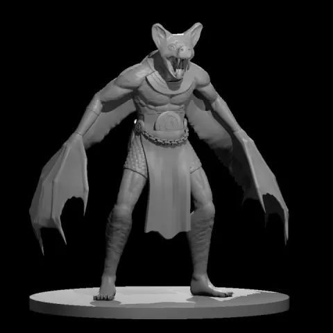 Camazotz, Demon Lord of Bats and Fire by Miguel Zavala