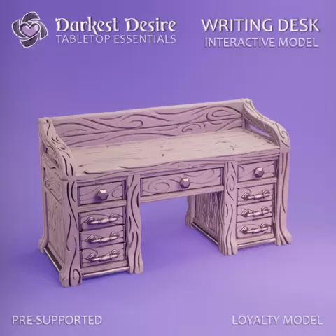 Interactive Writing Desk by Darkest Desire