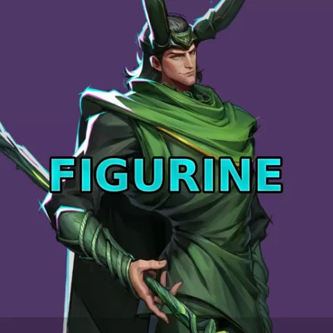 Loki lokie season 2 Costume Marvel Rivals Clothed Custom Figurine Holiday GIft
