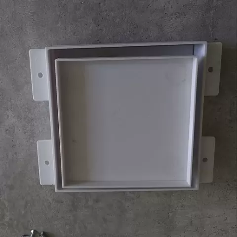 Concealed ventilation for under-tile mounting, diameter 125 mm