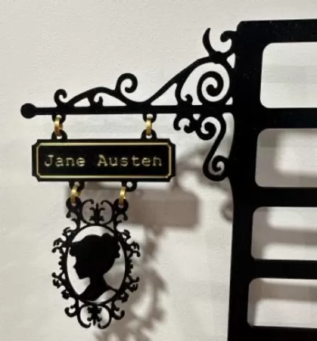 Intercalaire pour livres en forme d'enseigne de Taverne - Bookshelf Tavern sign