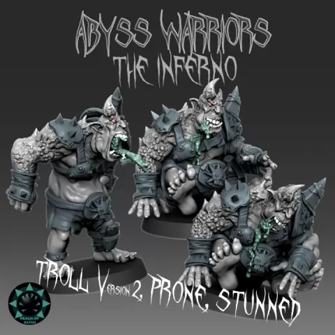 The Inferno - TrollV2- Prone - Stunned - Fantasy Football by Realm of Paths