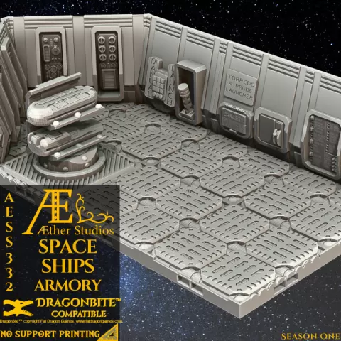 AESS332 Space Ships: Armory by Aether Studios