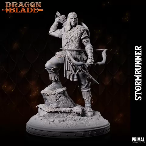 Ranger - Stormrunner - June 2023 - DRAGONBLADE- MASTERS OF DUNGEONS QUEST by PRIMAL Collectibles