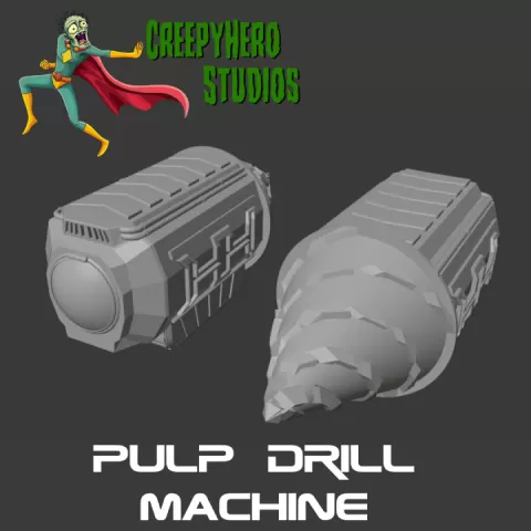 Pulp Drilling Machine by Michael Crossman