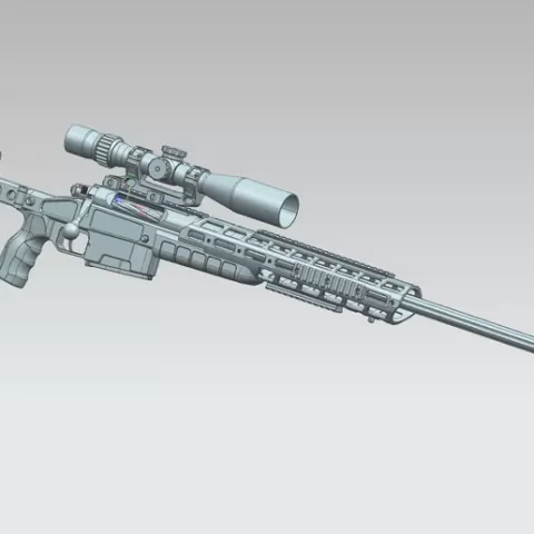 1:1 complete structure T5000M 3D model