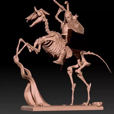 Skeleton lord by PostMortemNihiliEst