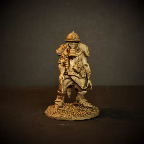 Pistol Trooper by Knucklebones Miniatures