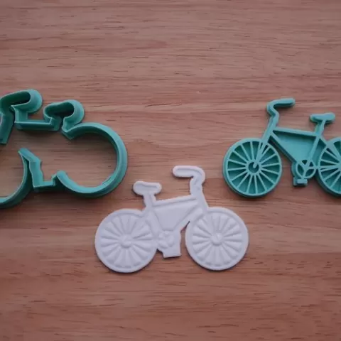 🚴 BIKE COOKIE CUTTER - Sports Cycling Bicycle Kids Party Baking Tool