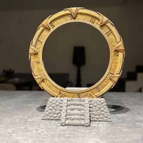 Stargate - working clock by TomaszFortyFour