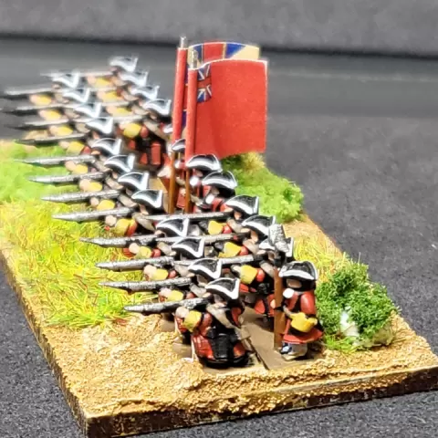6mm XVIII INFANTRY TRICORN "firing" by CARLOS AMADOR