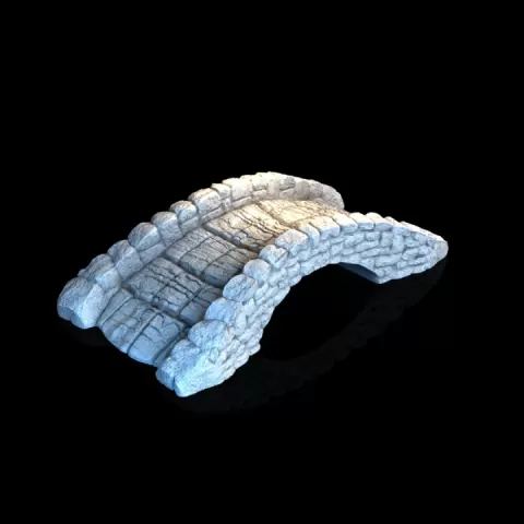 Stone Bridge - Medieval Town Set by Adrian