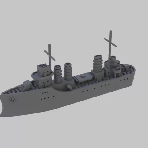 Steampunk Destroyer by Lee McColl