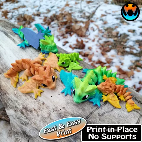 Tiny Wyvern by Cinderwing3D