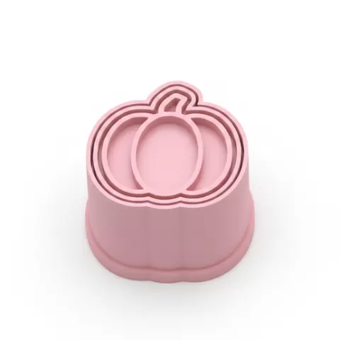 ✨ Brigadeiro Mold Cutter with Ejector – Thanksgiving Pumpkin