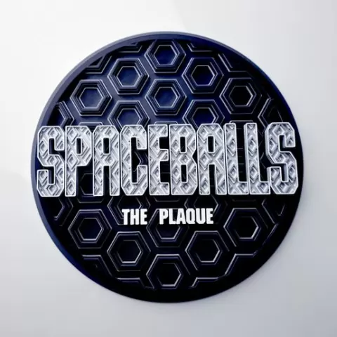 Spaceballs The Plaque Dimensional Mosaic