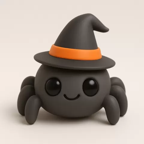 Witch Hat Spider – Halloween Figure