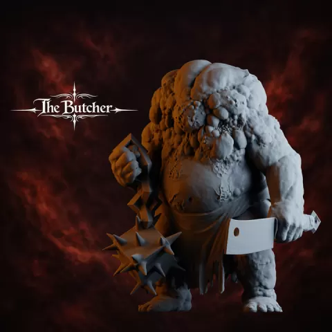 The Butcher by Print Legends Studio