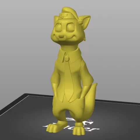 Nick The Fox Christmas Version by Clay D