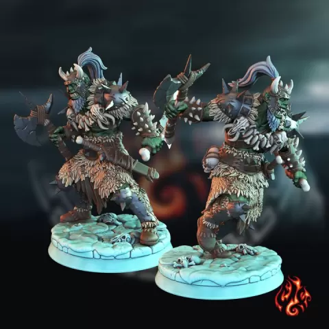 Orc Warriors by Crippled God Foundry