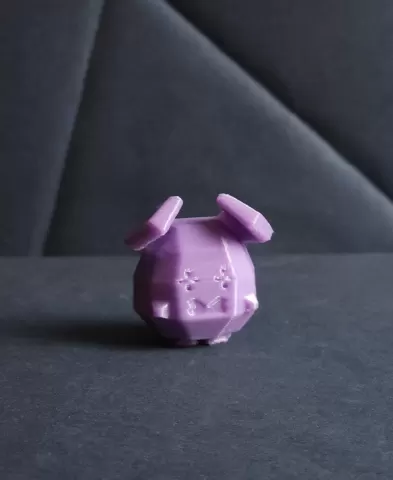 Whismur Low Poly Pokemon