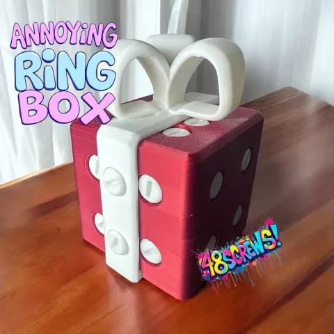2.5" Mini Annoying Ring Box