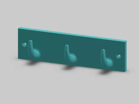 Bathroom Hook - Roberto Miguel Ayala Chezar