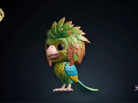 Ivy Swapped Netflix Movie Funko Style STL 3D Print Figure - Zyrax Studio