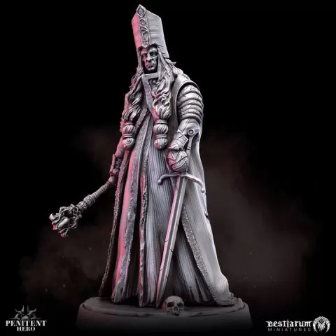 Blagomir the Silent | Folk of the Realm | Hero by Bestiarum Miniatures