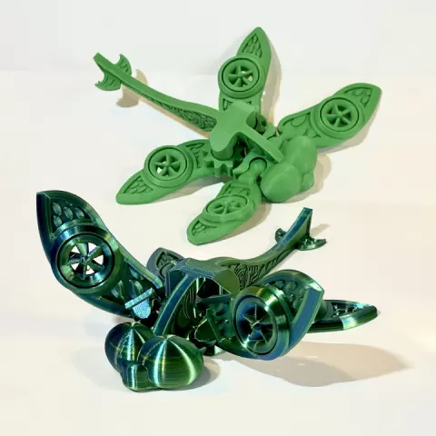 Robot Mech Dragonfly by Josh