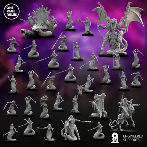 Lust Daemons - Release #1 by One Page Rules
