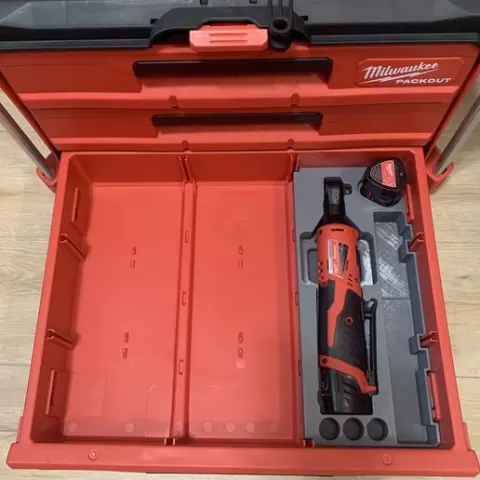 Milwaukee M12 Ratchet Packout Drawer Insert